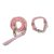 Tinklylife Comfy Halsband Set Rosa S
