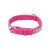 Wouapy Hundehalsband Strass PetMini 20 mm x 40 cm Pink